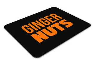 Ginger Nuts Mausematte Büro Rechteck Maus Matte Lustig - Bild 1 von 1