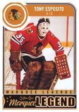2014-15 O-Pee-Chee Chicago Blackhawks Hockey Card #569 Tony Esposito