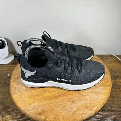 Under Armour Project Rock BSR Charged Black Shoes Women’s Size 9.5 - Image 1 of 4