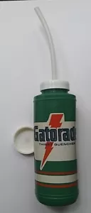 Vintage Green Gatorade 1 Qt Water Bottle 1970s with Additional Cap - Picture 1 of 15
