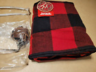 Vintage Marlboro Country Store 85% Wool Blanket w/ Carrying Strap 60in X 74in