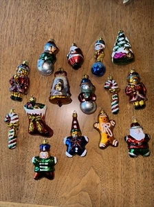 15 Ornamenti Vintage KURT ADLER Tradizionali Vetro Soffiato NO DANNI Adorabili 1972 - Foto 1 di 24