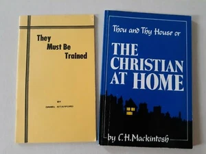 2 Books - Thou and Thy House or The Christian at Home and They Must Be Trained - Picture 1 of 12