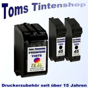 Drucker Patronen 2x 45 XL & 1x 78 XL f HP DESKJET 930C 930CM 932C XXL - Bild 1 von 3