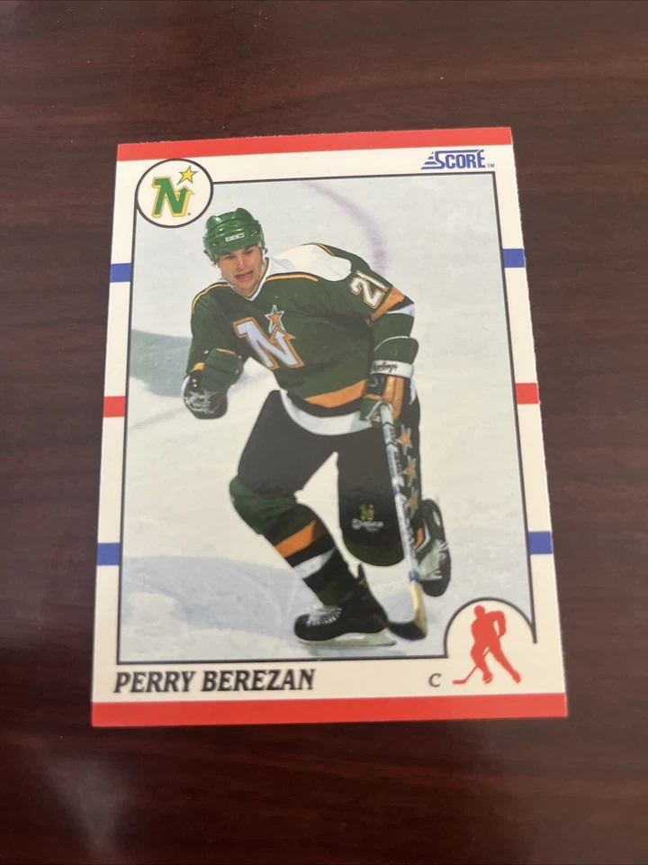 1990 Score Perry Berezan #379 Minnesota North Stars RC Rookie - Image 1 of 1