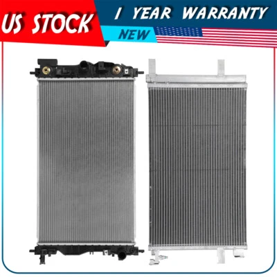 Radiator and AC Condenser Kit For 2010-2016 Buick LaCrosse 2011-2017 Buick Regal - Image 1 of 4