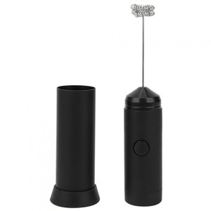 Electric Milk Frother Handheld Stainless Steel Coffee Practical