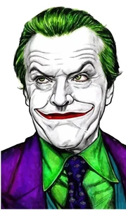 Joker Decal ~ Vinyl Car Wall Sticker - Small to XLarge D8 - Picture 1 of 1