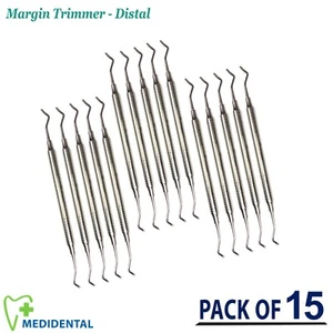 Zahnrestaurativer Meißel & Beile Zahnfleischrand Trimmer Distal - 15er Pack - Bild 1 von 4