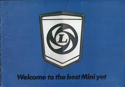 Mini 850/1000 Clubman Saloon, Estate, 1275GT 1977 full colour sales brochure - Image 1 of 2