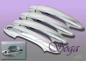 CUBIERTA DE MANIJA DE PUERTA CROMADA PARA 2004-2010 BMW E83 X3 SUV 8 PIEZAS VENDEDOR DE EE. UU. RÁPIDO - Imagen 1 de 1