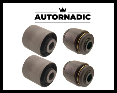 JUEGO DE 4 BUJES NUDILLOS TRASEROS PARA SUBARU 2009-2010 FORESTER 2008-2012 IMPREZA Foto 1 de 2