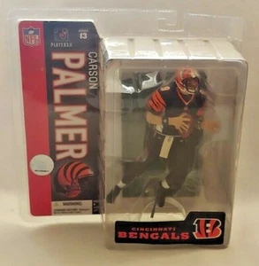 Carson Palmer McFarlane NFL Players Series 13 Cincinnati Bengals 9 Figure New - Picture 1 of 3