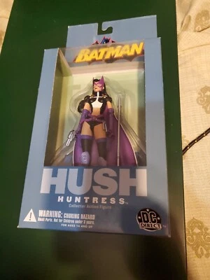 Figura de acción DC Direct HUSH Batman Serie 1 HUNTRESS 6,5" - Sellada Foto 1 de 2