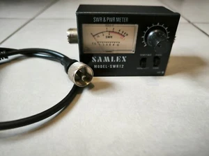 Tosmètre wattmètre pour cibi cb samlex + câble - Zdjęcie 1 z 3