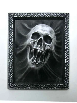 Skull Mini Wall Sculpture by R.J. Marino, limited edition & signed - Image 1 of 4