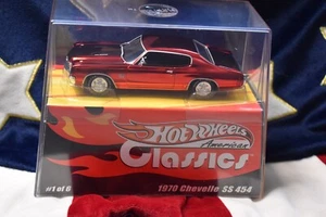 HOT WHEELS AMERICAN CLASSICS 1970 CHEVELLE SS 454 1/43 SUPER RARE 1365/2000 - Picture 1 of 8