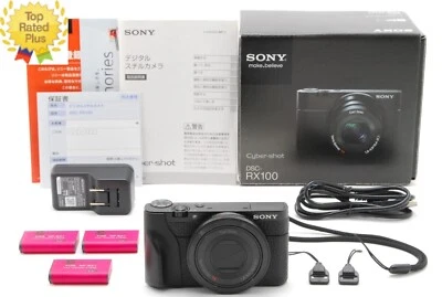 【Near Mint w/ Box & Grip】 Sony Cyber-Shot DSC-RX100 Compact Digital Camera JAPAN - Image 1 of 4