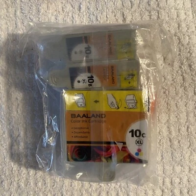 BAALAND For Kodak 10XL, (2)10B+ (1) 10C Combo Ink Cartridge for Kodak Easyshare  - Image 1 of 2