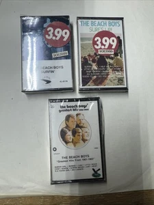 VERSIEGELT Nagelneu! 3) BEACH BOYS SURFING Cassette Tapes 1980’s NEW OLD STOCK!!! - Bild 1 von 6