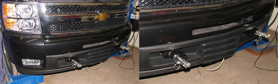 Placa base barra de reboque Blue Ox Bx1674 compatível com 07 13 Silverado 1500 - Imagem 1 de 4