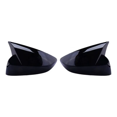 Par de tapas de tapicería de cubierta de espejo retrovisor lateral bocina aptas para Toyota 86 Subaru BRZ 2012-20 Foto 1 de 4