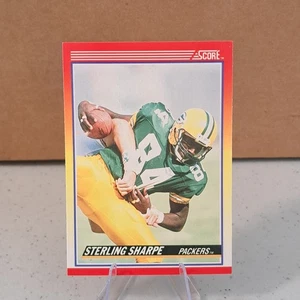 1990 Score STERLING SHARPE #245 NFL HOF Green Bay Packers 7-25-25 - Picture 1 of 2