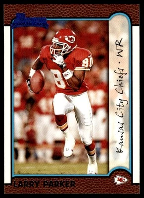 1999 Bowman Larry Parker Rookie Kansas City Chiefs #219 - Image 1 of 2