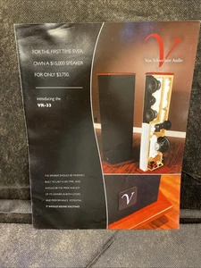 Folleto Von Schweikert Audio VR-33 - Imagen 1 de 5