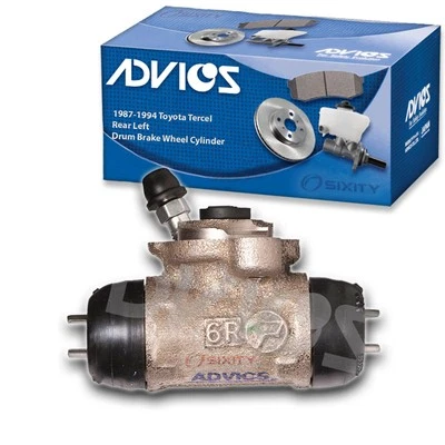 ADVICS Rear Left Drum Brake Wheel Cylinder for 1987-1994 Toyota Tercel  - as - Image 1 of 4