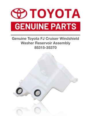 Conjunto de depósito de lavadora de parabrisas genuino Toyota FJ Cruiser 85315-35370 Foto 1 de 4