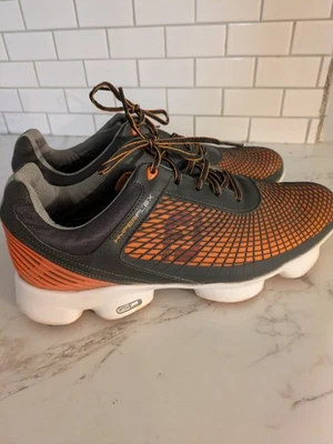 Footjoy Hyperflex Waterproof Softspike Golf Shoes 51015 US Mens 13  Orange - Image 1 of 4