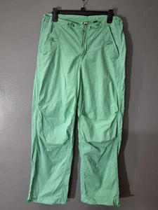 AMERICAN EAGLE Stretch Cargo Jogger Fallschirm Hose mintgrün verstellbar Small - Bild 1 von 10