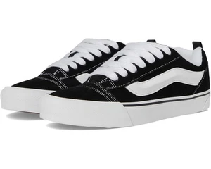 Zapatillas informales Vans Knu Skool negras blancas unisex zapatos - Imagen 1 de 7