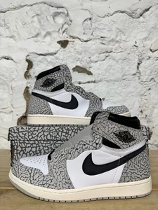 Air Jordan 1 High "White Cement" Herren Größe 10,5 BRANDNEU Turnschuhe DZ5485-052 - Bild 1 von 7