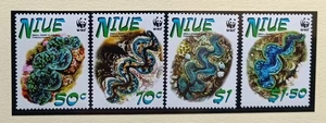 TIMBRE STAMP 4 ILE NIUE Y&T#750-53 COQUILLAGE SHELL NEUF**/MNH-MINT 2002 ~F40 - Picture 1 of 1