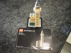 LEGO Architecture 21013 Big Ben 100% Complete Instructions