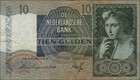 Niederlande / Netherlands P.056a 10 Gulden 1940 (4)
