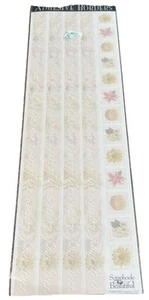 Large K & COMPANY SCRAPBOOK BEAUTIFUL THE LITTLE THINGS  12" ADHESIVE BORDERS - Picture 1 of 6