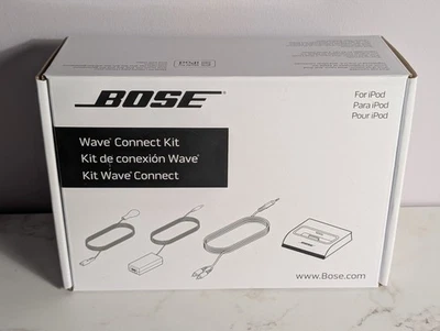 Kit Bose Wave Connect para iPod e iPhone Dock Kit 351473-0010 NOVO EM FOLHA NA CAIXA - Imagem 1 de 2