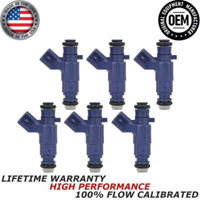 6x inyectores de combustible Bosch OEM PARA Chrysler Sebring Concorde Intrepid 2001-03 2,7 l Foto 1 de 4