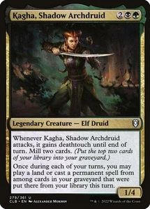 Kagha, Shadow Archdruid , Commander Legends: Battle for Baldur's Gate , #279 - Bild 1 von 1