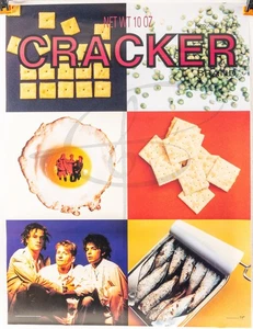 Cracker Promotional Poster 1992 18x24 - Picture 1 of 7