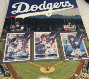2025 LA Dodgers Hololive Promo Baseball Cards (SGA 7/5) Sealed Or In Top-Loader - Picture 1 of 8