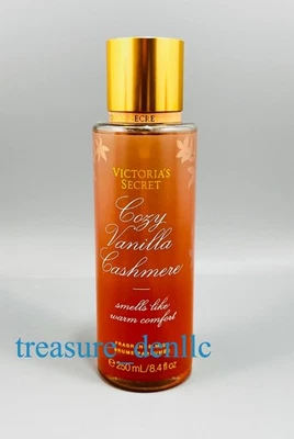 Victoria’s Secret Acogedor Vainilla Cachemira Fragancia Bruma Corporal Spray 8.4oz Nuevo Foto 1 de 2