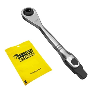 1 x MSC04 Mini Micro Ratsche 1/4" 6,3 mm Sechskant verstellbar 1/4" Vierkantantrieb Stai - Bild 1 von 6