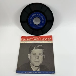 The Voice Of President John F. Kennedy 1964 Golden FF-766 7" Record - Picture 1 of 3