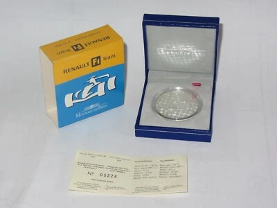 RENAULT Moneta argento "Monnaie de Paris" - Renault World Champion 2005 - Immagine 1 di 4