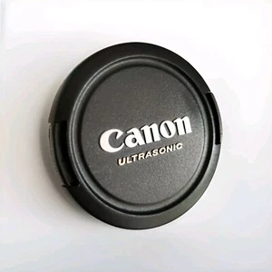 Tapa de lente frontal ultrasónica Canon 58 mm pellizcado borde original apenas usada - Imagen 1 de 1