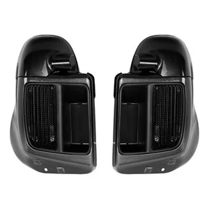 Lower Vented Fairing Fit For Harley Road Glide 14+ Black Earth Fade water-cooled - Picture 1 of 5